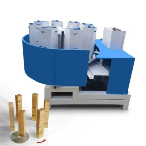 Rotary Wood Pallet Block Cutting Saw Machine Woodworking Machinery and Equipment Saw