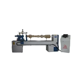 Round Carving Multi-functional Double Knife NC Woodworking Lathe