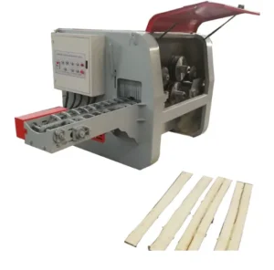 Round Log Timber Multiple Multi Blade Rip Saw Wood Cutting Saw Machine