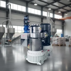 Round Wood and Bamboo Chip biomass pellet machine