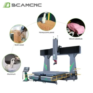 Router CNC 5 Axis Wood with Large Working Area for Custom Furniture and Decorative Element Production