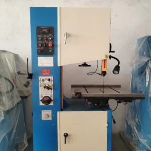 S 500 Industrial Semi Automatic Vertical Band Saw Machine Precision Steel Iron Cutting Manual Tension Method Gear Core