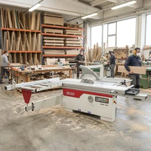 SEGA350 3200mm Vertical Panel Saw Woodworking Sliding Table Saw with 5HP Motor High Accuracy Cutting