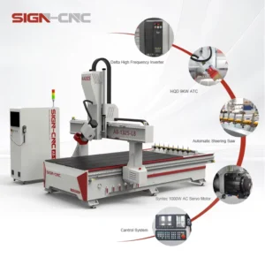 SIGN CNC 4 Axis Wood CNC ATC Router CNC Machine for Wood 3D Engraving Machine With Rotary