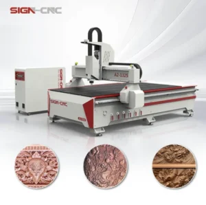 SIGN Engraving Cutting Machine 3 Axis Woodworking Wood CNC Machine Router Wood Carving Machine with 6kw Air cooled Spindle