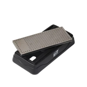 SJ0831M Portable Diamond Sharpening Stone 360 600 Grit Double Sided Multifunctional Knife Blade Sharpener ABS Non Slip