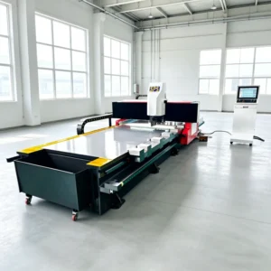 SPS 3200mm CNC Gantry Grooving Machine Horizontal for Sheet Metal Four Sided Grooving Machine