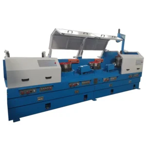 SSS High Speed Linear Wire Drawing Machine 380V 50Hz 30KW Power 3.0-6.5mm Inlet 1.5-3.0mm Outlet Diameter Low Noise Easy