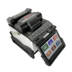 ST3100C 6 Motor Core Alignment Splicing Machine Optical Fiber Fusion Splicer 4.3′ Touch Screen Multi Language High Precision