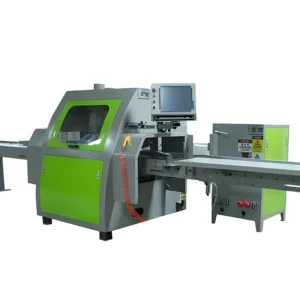STR Auto CNC Cross Cutting Machine Circular Cross Cut-Off Saw Wood Lumber Cross Cut Off Saw