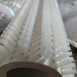 SZ 446 OEM Industrial Grade Nylon Cleaning Roller Brush Abrasion Resistant Food Industry Lines Polish Function