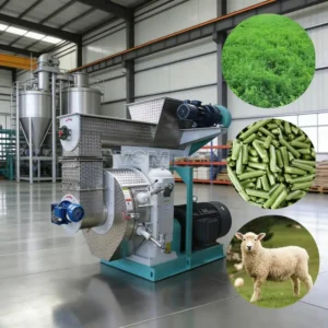 SZLH508M 5 T/H 15kw 304 Stainless Steel New 1 Year Warranty High Productivity Feed Pellet Machine