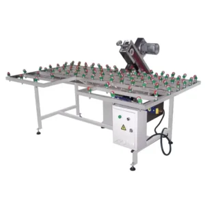 Sand Polishing Glass Belt Edging Grinder Machine