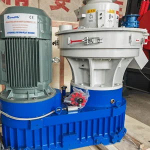 Sawdust Log Wood Pellet Making Machine Tree Leaf Branch Biomass Ring Die Wood Pellet Mill