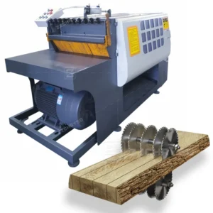 Sawmill Wood Machine Multi Blade Saw for Cutting Wood Board Multi Rip Saw Machine