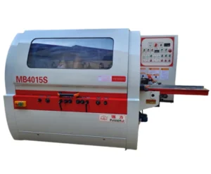 Secure Soundproof Ully Enclosed Four Side Planer Machine for Safe Woodworking Production