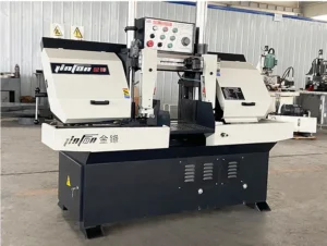 Semi-Auto Metal Band Saw Machine China Factory Direct Supply Manual Blade Tension
