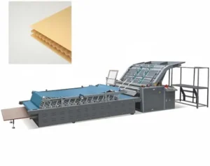 Semi Automatic Corrugated Carton Cardboard Flute Laminator Machine