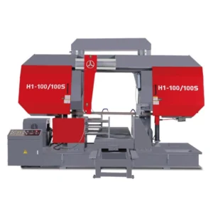 Semi Automatic Metal Cutting Machine Stepless Speed Control Horizontal Metal Band Saw Gantry Band Saw
