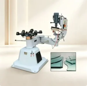 Semi Automatic Special Shaped Glass Grinding Machine 3 to 30 mm Thickness Glass Shape Beveling Machine