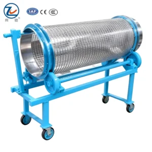 Shaftless Drum Trommel Particle Screening Equipment 0-6t/h Capacity 380V Patented Sand & Gravel Henan 1-Year Warranty