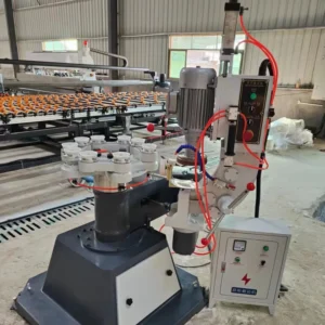 Shaped Glass Edger Round Oval Glass Chamfering Machine Beveling Grinding Polishing Machine for Glass
