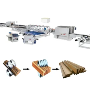ShenGong Automatic Round Log Multi Rip Saw Machine Production Line Sawmill Line