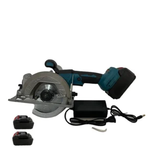 Single Hand Electric Circular Saw Lithium Cordless Power Tool Portable Stone Cutting Machine with Battery Source