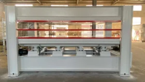 Single Layer Hot Lamination Press Woodworking Machinery