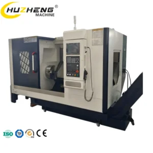 Slant Bed Turning Center Medium Duty Space Saving High Efficiency 5 Axis High Accuracy CKD550 CNC
