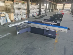 Sliding Table Panel Saw SMV8D 3100mm Cutting Length 5.5kW Power 780kg Weight Easy Operate Wood Cutting Machine 1 Year Warranty