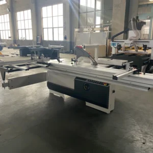 Sliding Table Panel Saw With Support Swing Arm Wood Saw Machines