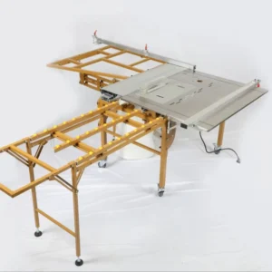 Sliding Table Panel Saw Wood Cutting Machine High Accuracy Portable Woodworking Equipment