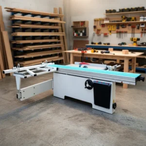 Sliding Table Panel Saw Woodworking MDF Cutting Saw Double Blade Sliding Table Saw