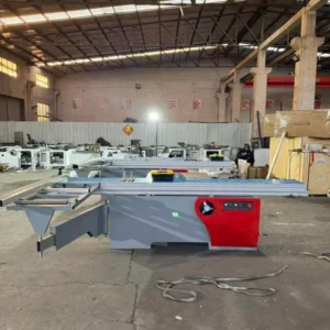 Sliding Table Panel Saw for HDF Plywood Production Automatic High Accuracy Remote Monitoring Easy Operate Equipped Motor Driven