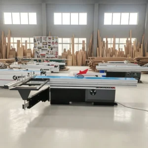 Sliding Table Panel Saw for Wood Processing Easy to Operate Professional Standard