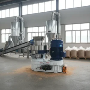 Small 500kg/h Wood Pellet Machine for Wood Sawdust Branches Ring Die Wood Pellet Mill