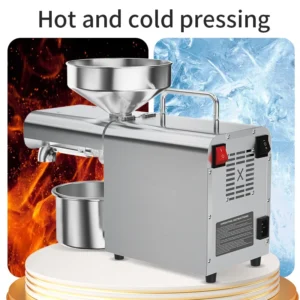 Small Automatic Home Use Cold Press Oil Machine Peanut Soybean Olive Oil Press Machine