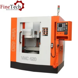 Small CNC Vertical Machining Center Vmc420 BT30 Automatic High-Accuracy CNC Control System