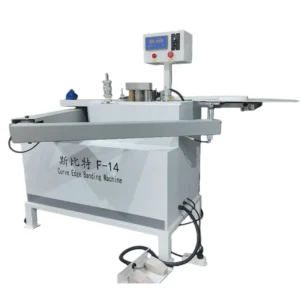 Small Curve Automatic Manual Edge Bander Edge Banding Machine with Gluing and Corner Trimming for Woodworking