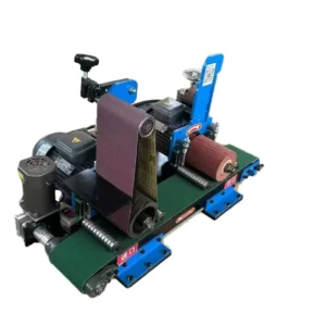 Small Desktop Automatic Wire Drawing Integrated Machine Flat Sanding Deburring Polishing New Condition Motor Gear Core