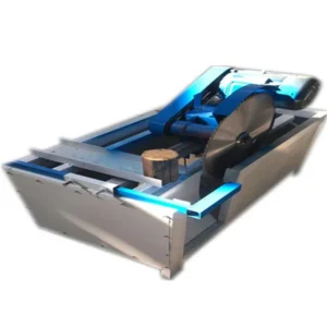 Small Log Crosscut Saw Wood Stick and Firewood Sectioning Machine Benchtop Bamboo and Timber Cut off Saw