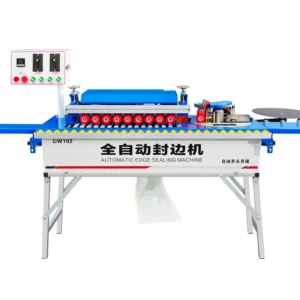 Small Portable Edge Banding Machine PVC Edge Trimmer End Cutting High Speed Full Auto Edge Banding Machine