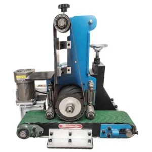 Small Stainless Steel Plate Polishing Machine Sanding Belt Grinding Functions for Rust Removal Deburring Flat Polishing