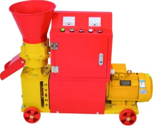Small Wood Pellet Machine Multi Functional Animal Feed Pellet Mill for Home Use Farms Makes Bird