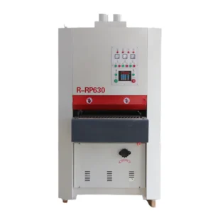 Solid Wood Wide Belt Sander Precise Calibrating Sanding Machine with Gear and Bearing Core Components for Woodworking