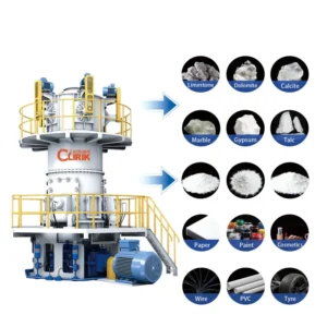 Source Factory Direct HGM Ultra-fine Vertical Grinding Mill Complete Milling Production Line Solution