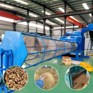 Special Shredding Machine For Palm Shells And Oil Palm Fruits High efficiency Palm Fiber Crushing And Carding Machine