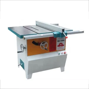 Spindle Speed 3800R MIN Woodworking Machinery Table Sliding Circular Wood Saw Machine