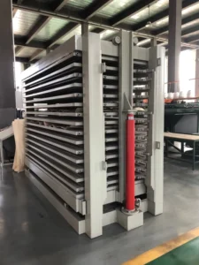 Square Tube Plywood Core Veneer Dryer Hot Press Veneer Drying Machine